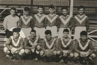 Pierrot Labat as a young player at Bordeaux
